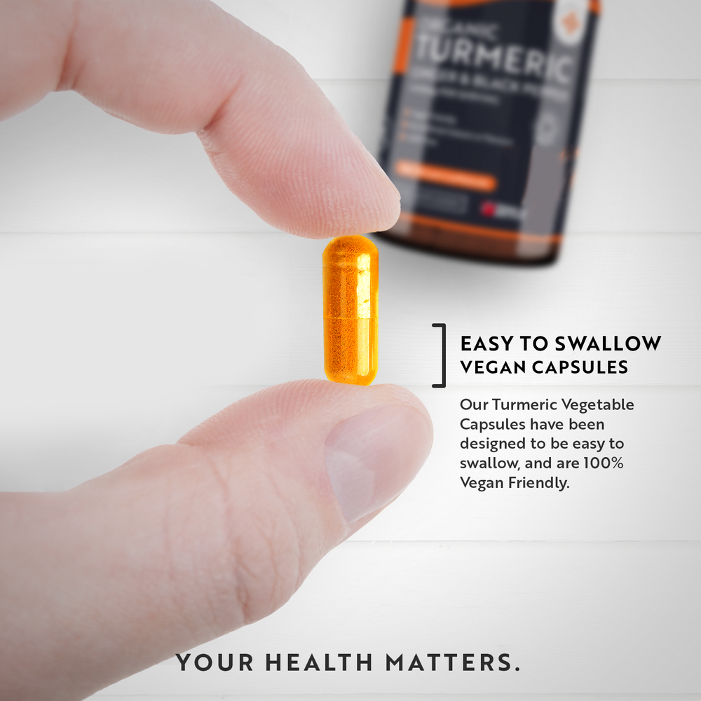 XADRAX® Organic Turmeric with Black Pepper & Ginger