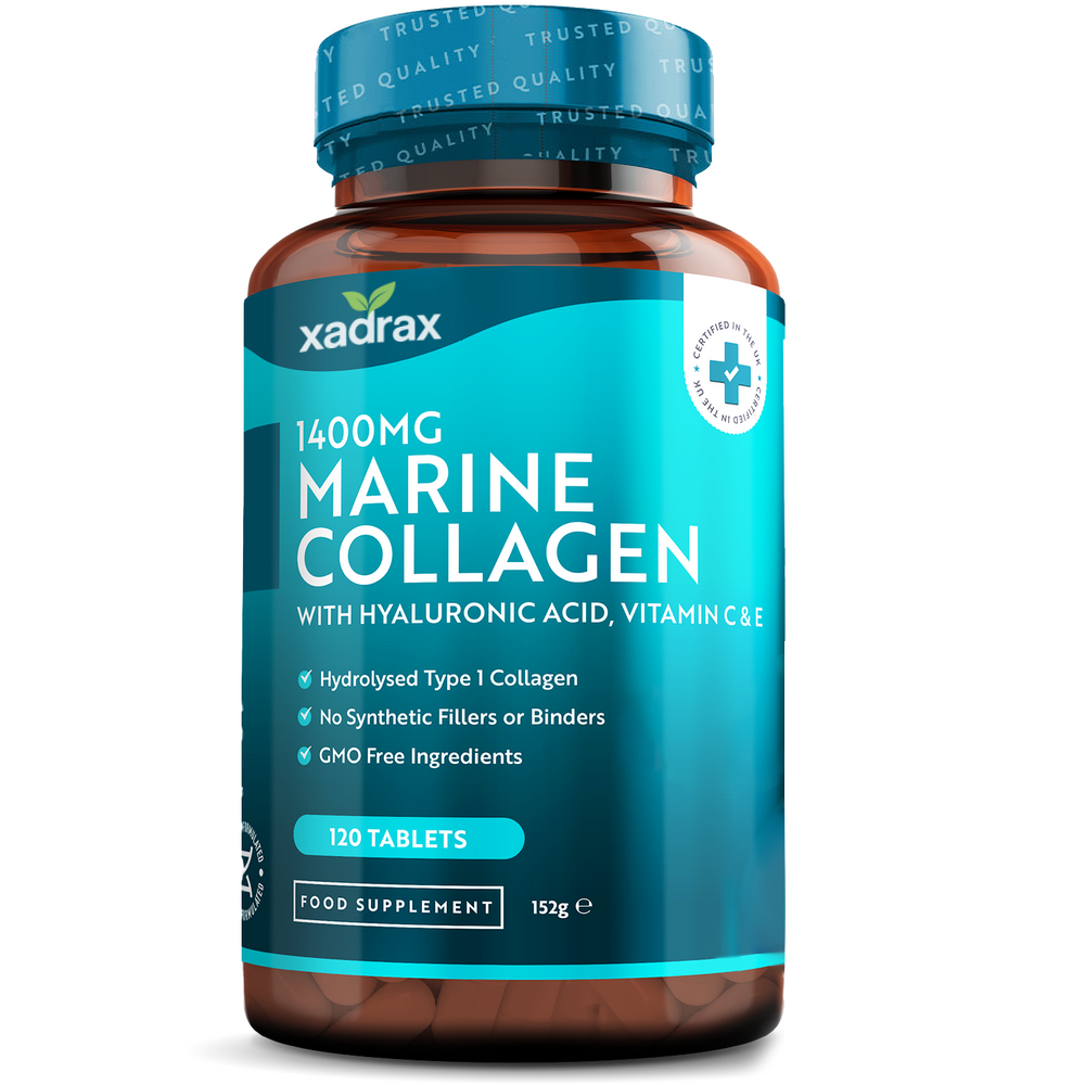 XADRAX® Hydrolysed Marine Collagen with Hyaluronic Acid 1400mg