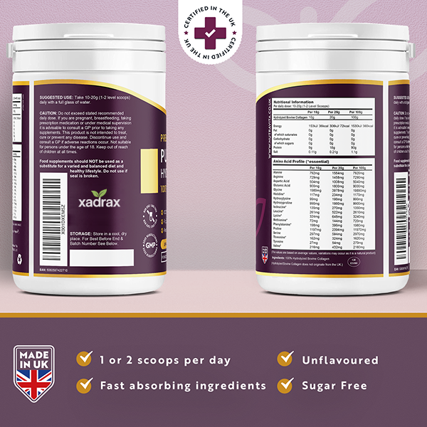 Premium Gold Standard Bovine Collagen Powder