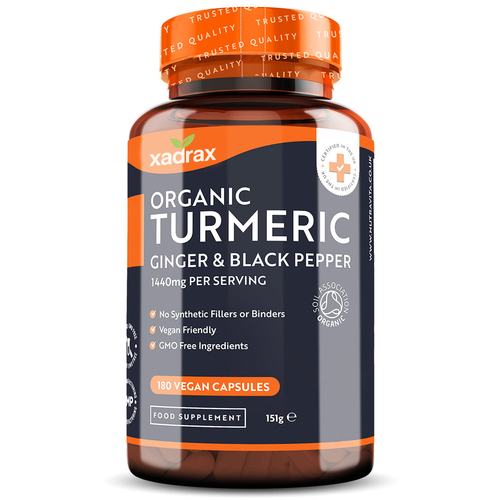 Organic Turmeric with Black Pepper & Ginger