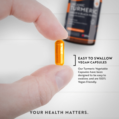 Organic Turmeric with Black Pepper & Ginger